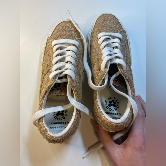 Tyler the Creator Golf Le Fleur potato sack shoes burlap converse - Picture 5 of 10